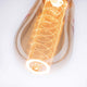 E27 LED ST64 Spiralmuster 200lm 1800K Goldfarben