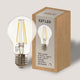 s.luce E27 LED Blanc chaud 2700K 720lm 8W Dimmable CRI 90