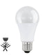 E27 Sensor LED Warmweiß 2700K 830lm 9W inkl. Bewegungsmelder - Energiesparende LED Glühbirne mit Bewegungsmelder.