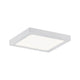 EBL Set Panel Areo eckig IP23 LED 1x5W 3000K 80x80mm Weiß in mattem Weiß mit quadratischem Design.