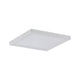 EBL Set Panel Areo eckig IP23 LED 1x8W 3000K 120x120mm Weiß, quadratisches LED-Panel mit mattem weißen Rand.