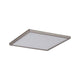 EBL Set Panel Areo eckig dim IP44 1x12W 3000K Nickel-Matt