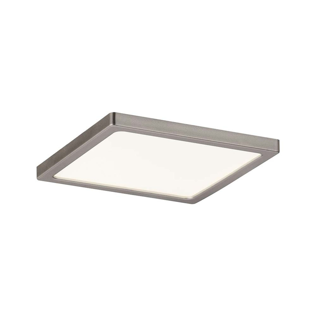 EBL Set Panel Areo eckig dim IP44 1x8W 3000K 120x120mm Nickel-Matt (1)