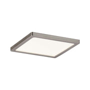 EBL Set Panel Areo eckig dim IP44 1x8W 3000K 120x120mm Nickel-Matt (1)