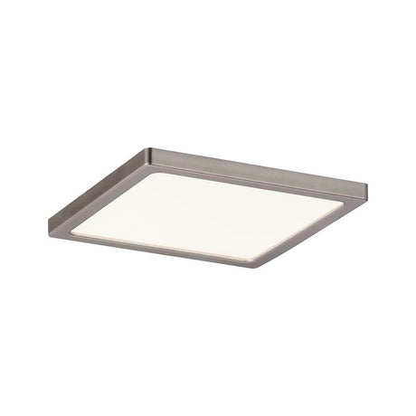 EBL Set Panel Areo square dim IP44 1x8W 3000K 120x120mm Nickel-matt LED Recessed panel in nickel-matt.