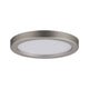 EBL Set Panel Areo rund IP23 LED 1x5W 3000K 80mm Nickel-Matt