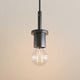 s.luce Echos gallery pendant light suspension 500cm black