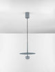 Edem LED Pendelleuchte Ø 30cm 3000K in modernem Design mit grauer Farbgebung, ideal für Wohnräume.