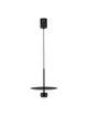 Edem LED Pendelleuchte Ø 30cm 3000K in modernem Schwarz, ideal für kreative Raumgestaltung.
