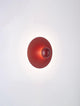 Edem LED Wandleuchte Ø 25cm 3000K in rot, modernes Design für stimmungsvolle Raumbeleuchtung.