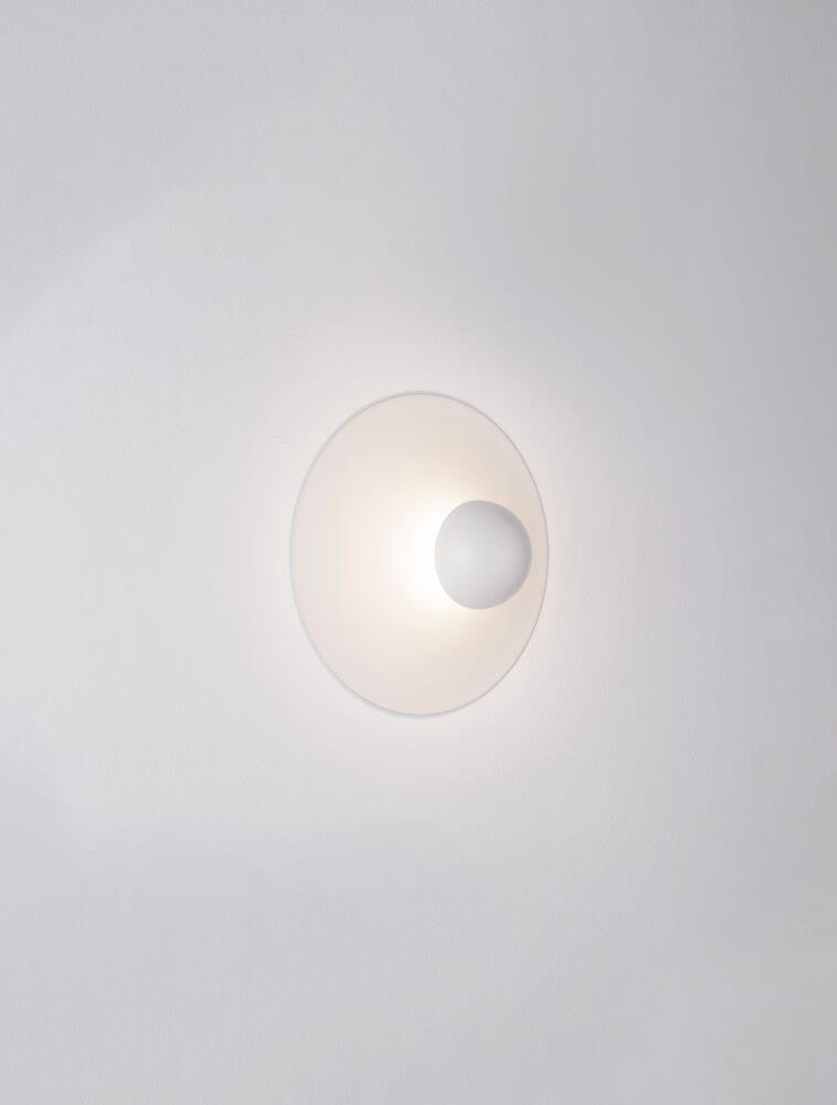 Edem LED Wandleuchte Ø 25cm 3000K in modernem Design und stimmungsvollem Licht für jeden Raum.