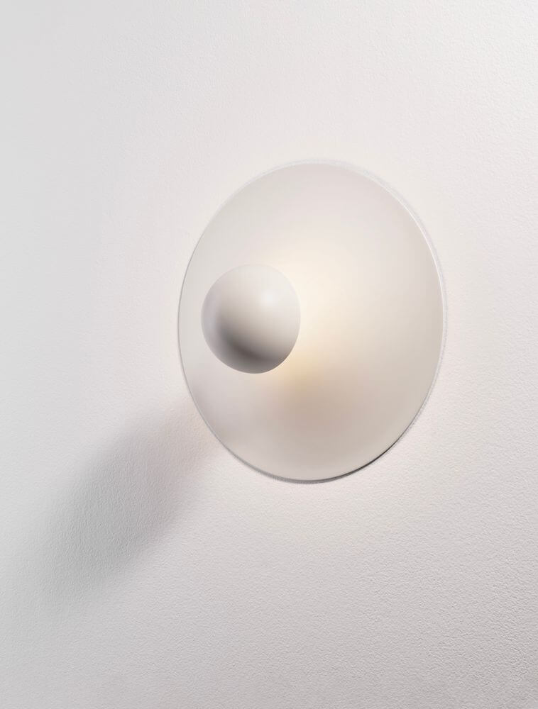 Edem LED Wandleuchte Ø 25cm 3000K mit modernem Design und atmosphärischem Licht.