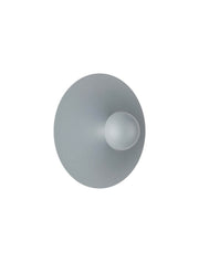 Edem LED applique Ø 25 cm 3000K au design moderne avec boîtier en aluminium thermolaqué rouge.