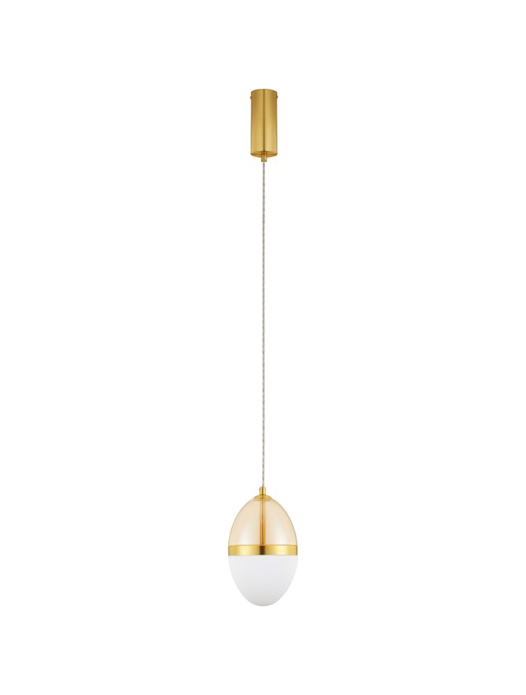 Egna pendant lamp oval 3000k gold
