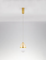 Egna pendant lamp oval 3000k gold