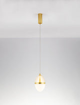Egna pendant lamp oval 3000k gold