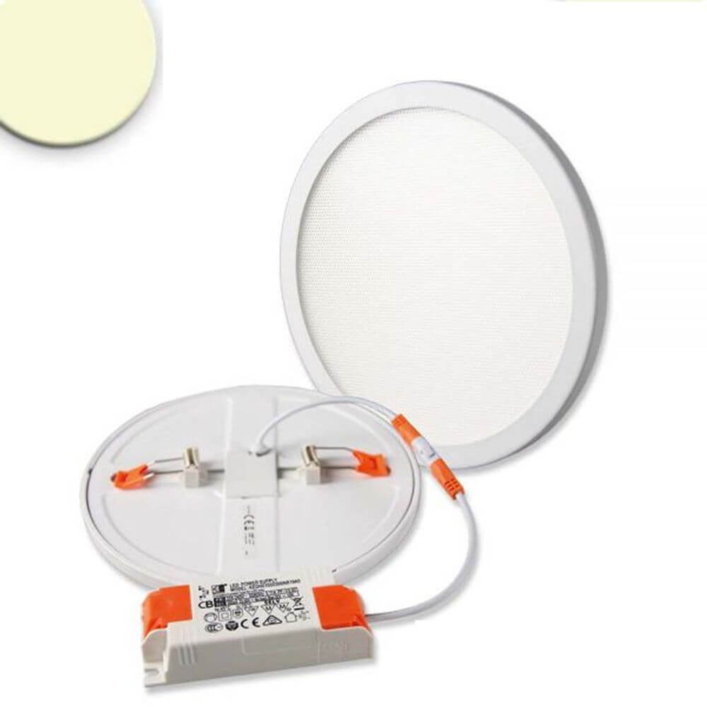 Einbau LED-Panel Ø 17,5cm Flex 15W Ausschnitt 5-16cm Warmweiß