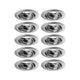 Einbauleuchte Base 10er Basis-Set Schwenkbar Ø 9cm Metall - Set aus 10 schwenkbaren Einbaustrahlern.