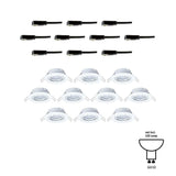 Inserting base base 10-based basic set Ø 9cm white