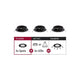 Einbauleuchte Choose 3er-Basis-Set schwenkbar 50° Schwarz-Matt mit 3 Spots und 3 LEDs im Überblick