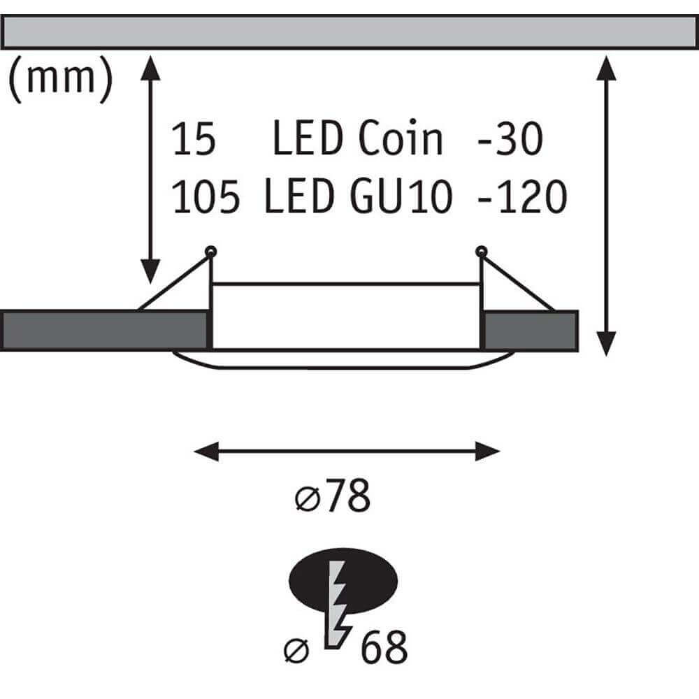 Einbauringe 3er Basis-Set Choose Starr Alu-Gedreht
