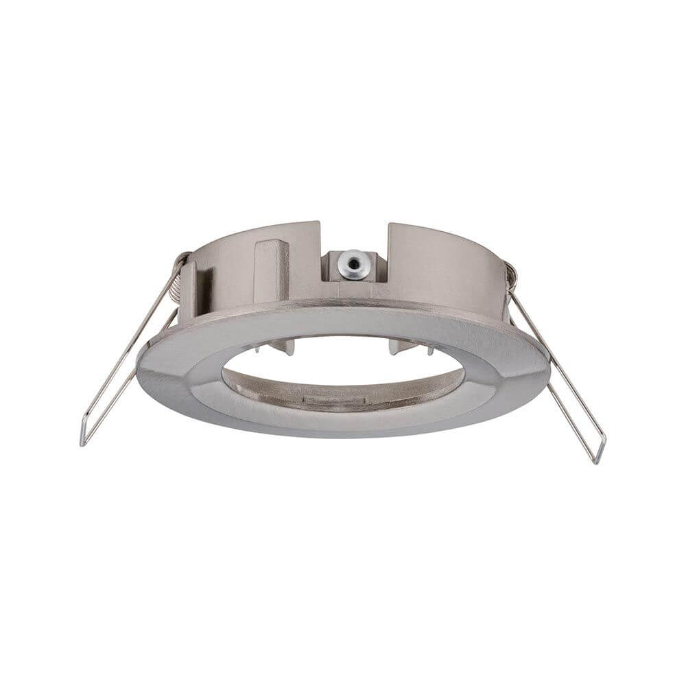 3er Set Einbauringe Choose Basis-Set starr Eisen-Gebürstet - starrer Einbauring mit IP44 Spritzwasserschutz.