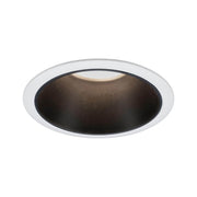 Einbauleuchte Cole Rund Dimmbar Weiß, Schwarz - runde Einbauleuchte mit blendfreiem Licht und mattem Design