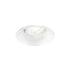 Wever & Ducré LED-Einbauleuchte Deep Adjust petit 1.0 LED in elegantem Weiß mit verstellbarem Spot.