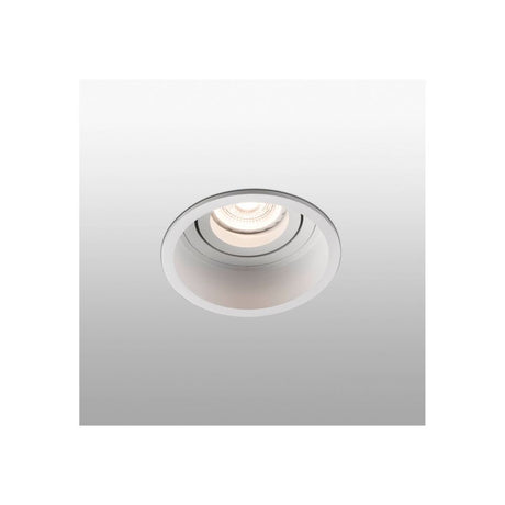 Recessed light HYDE Round GU10 White with frameless look for modern lighting design