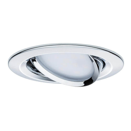 Salvanized LED COIN SLIM IP23 around 6.8W chrome dimmable & swivelable