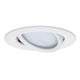 Einbauleuchte LED Coin Slim IP23 rund 6,8W Weiß dimm- & schwenkbar, flache Einbauleuchte für moderne Decken.