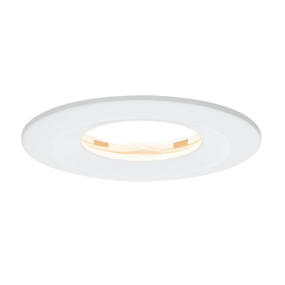 LED Einbauleuchte Coin Slim Dimmbar IP65 425lm 2700K Weiß in modernem Design, ideal für Deckenmontage.
