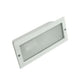Einbauleuchte LISO IP44 Weiß Wandstrahler modernes Downlight aus Metall mit Glasdiffusor