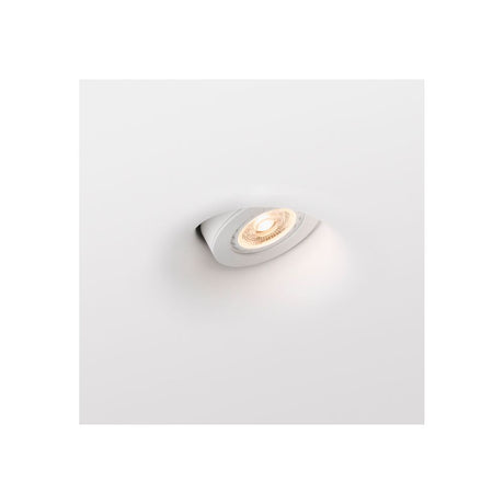 Einbauleuchte NEU MR16 Weiß installierte Deckenleuchte in modernem Design.