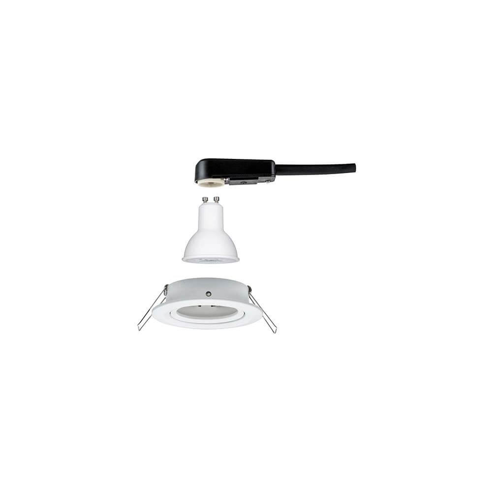 Einbauleuchte Nova rund schwenkbar LED 3stepdim 1x6,5W GU10 Weiß