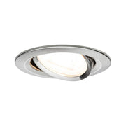 Einbauleuchte Nova rund schwenkbar LED 3stepdim 1x6,5W GU10 in edlem Design mit warmweisser Beleuchtung.
