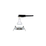 Foco empotrable Nova redondo rígido LED IP44 1x6,5W 2700K GU10