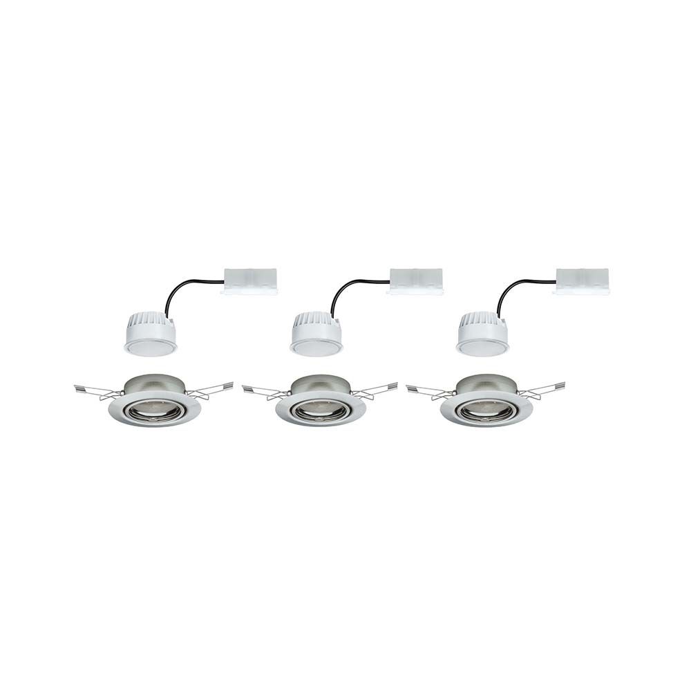 Foco empotrable Coin LED orientable 3-stepdim 3x5W 51mm