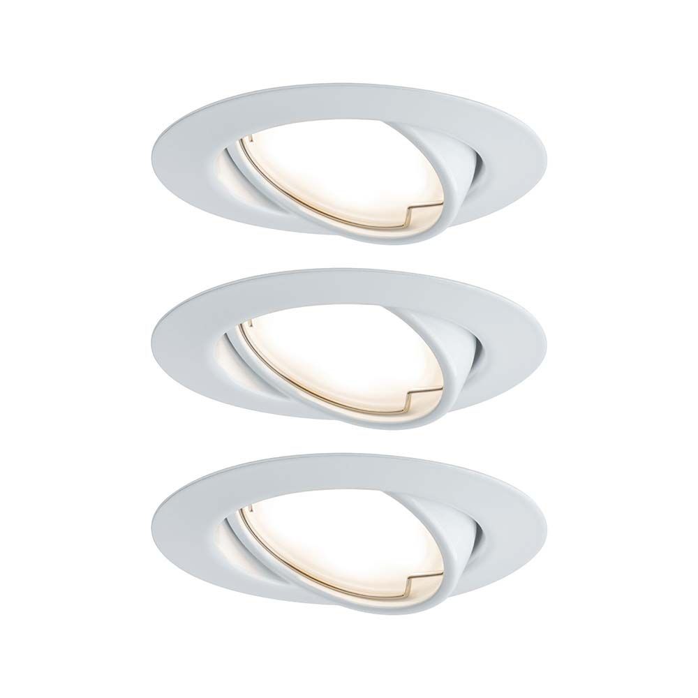 Foco empotrable Coin LED orientable 3x5W Blanco