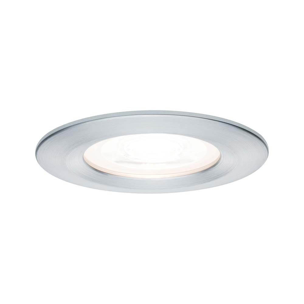 Einbauleuchten Nova rund starr LED IP44 3-stepdim 1x6,5W GU10