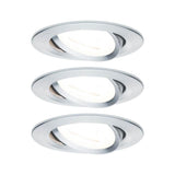 Inserisci set di luce nova round girevole LED 3x6.5w 2700k GU10