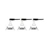 LAMPAGGIO LED RACKEDED set Nova Round Rigid IP44 STEPPER GU10 ALLUMINUM