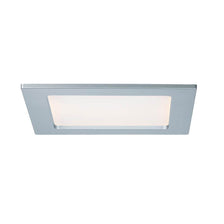 Einbaupanel LED eckig 12W 2700K IP44, geeignet für Feuchträume mit gleichmäßiger, blendfreier Beleuchtung.
