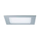 Einbaupanel LED eckig 12W 2700K IP44 - modernes, schlankes Design für gleichmäßige Beleuchtung in Feuchträumen.