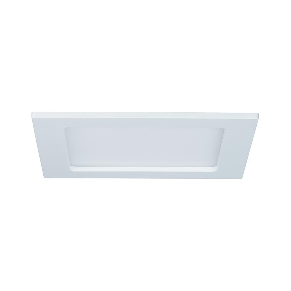 Einbaupanel LED eckig 12W 2700K Weiß IP44  Paulmann   