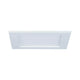 Einbaupanel LED eckig 12W 2700K Weiß IP44 für feuchte Räume mit blendfreier Ausleuchtung.