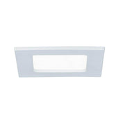 Recessed panel LED square 6W 4000K white IP44 - modern LED light panel in rectangular form, ideal for damp rooms.