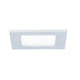 Einbaupanel LED eckig 6W 4000K Weiß IP44 - modernes LED-Lichtpaneel in rechteckiger Form, ideal für feuchte Räume.