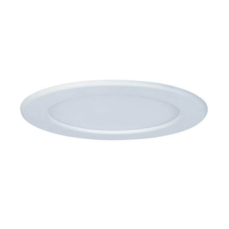 Einbaupanel LED rund 12W 2700K Weiß IP44, ideal für Feuchträume und badfreundliches Licht.