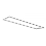 Einbaurahmen in Weiß für LED Panel 1200, ideal für eine moderne Beleuchtungslösung.